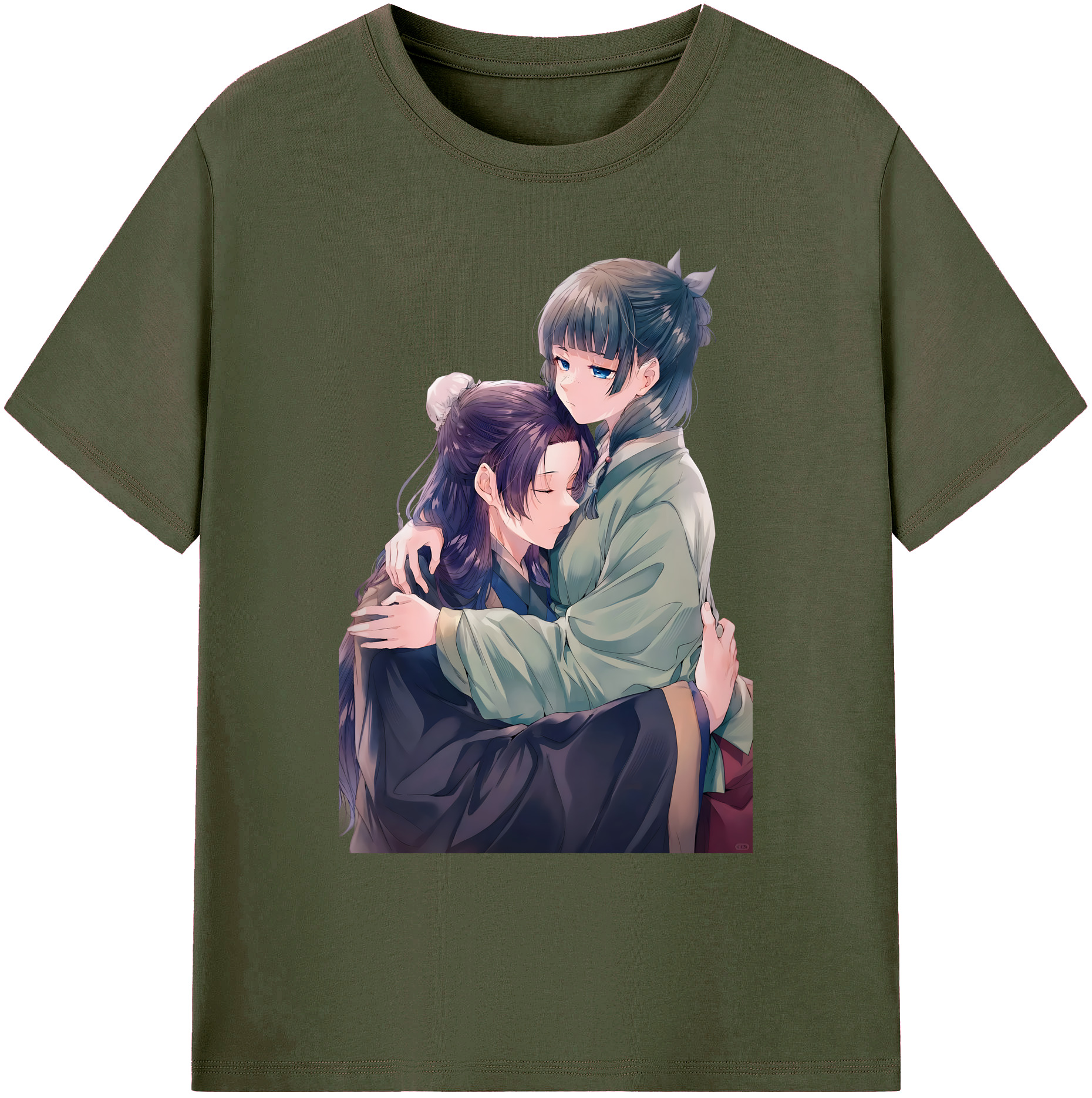 （画像用） 薬屋のひとりごと The Apothecary Diaries 綿100％ メンズ半袖Tシャツ｜肌触りやわらか＆通気性